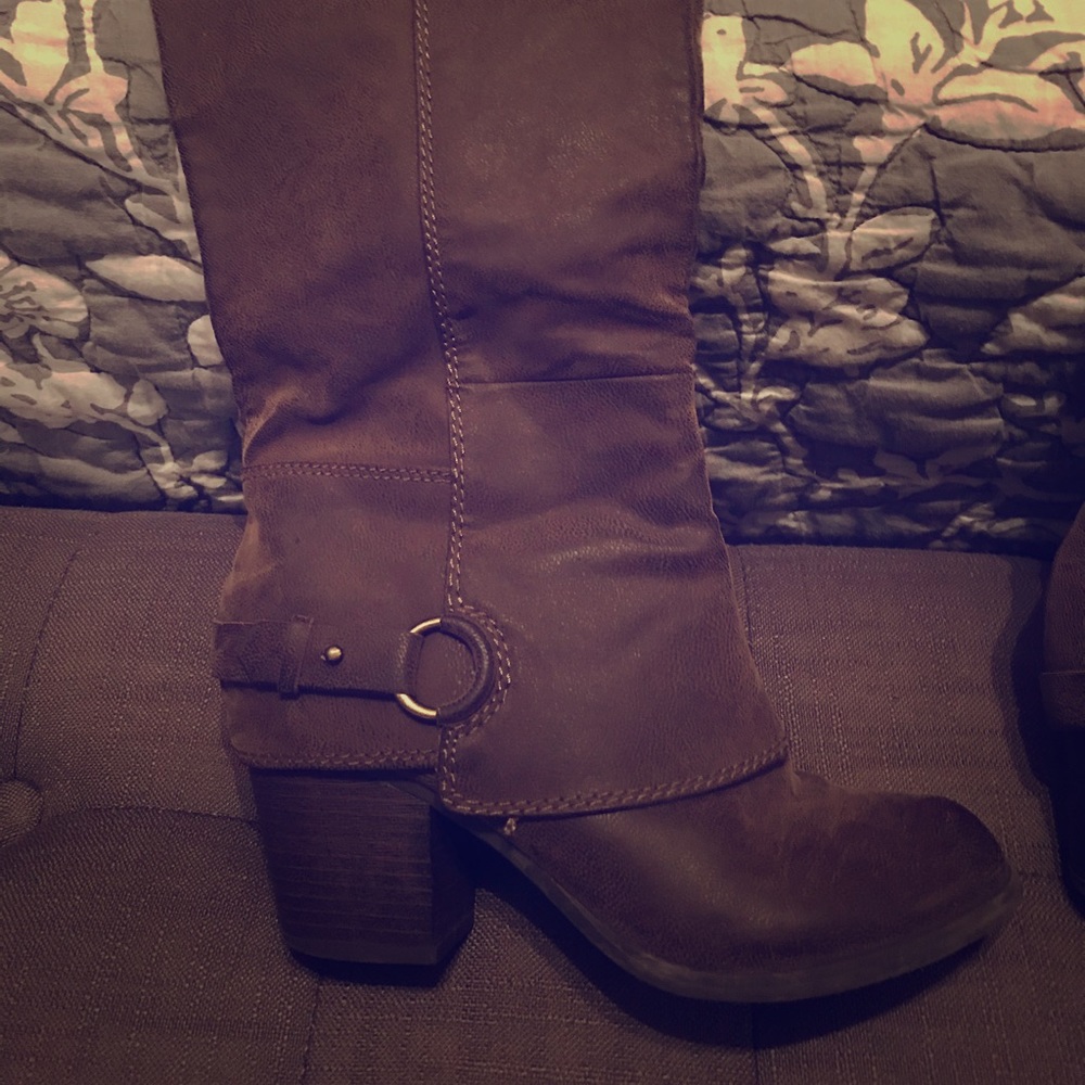 Knee high boots